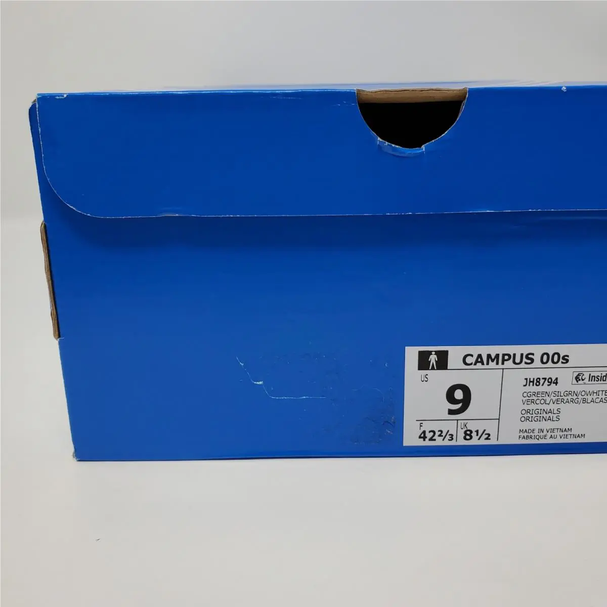 Adidas shoes - adidas Campus 00s - Campus - JH8794 - Green, Manufacturer: DARK GREEN/CLOUD WHITE/OFF WHITE 8