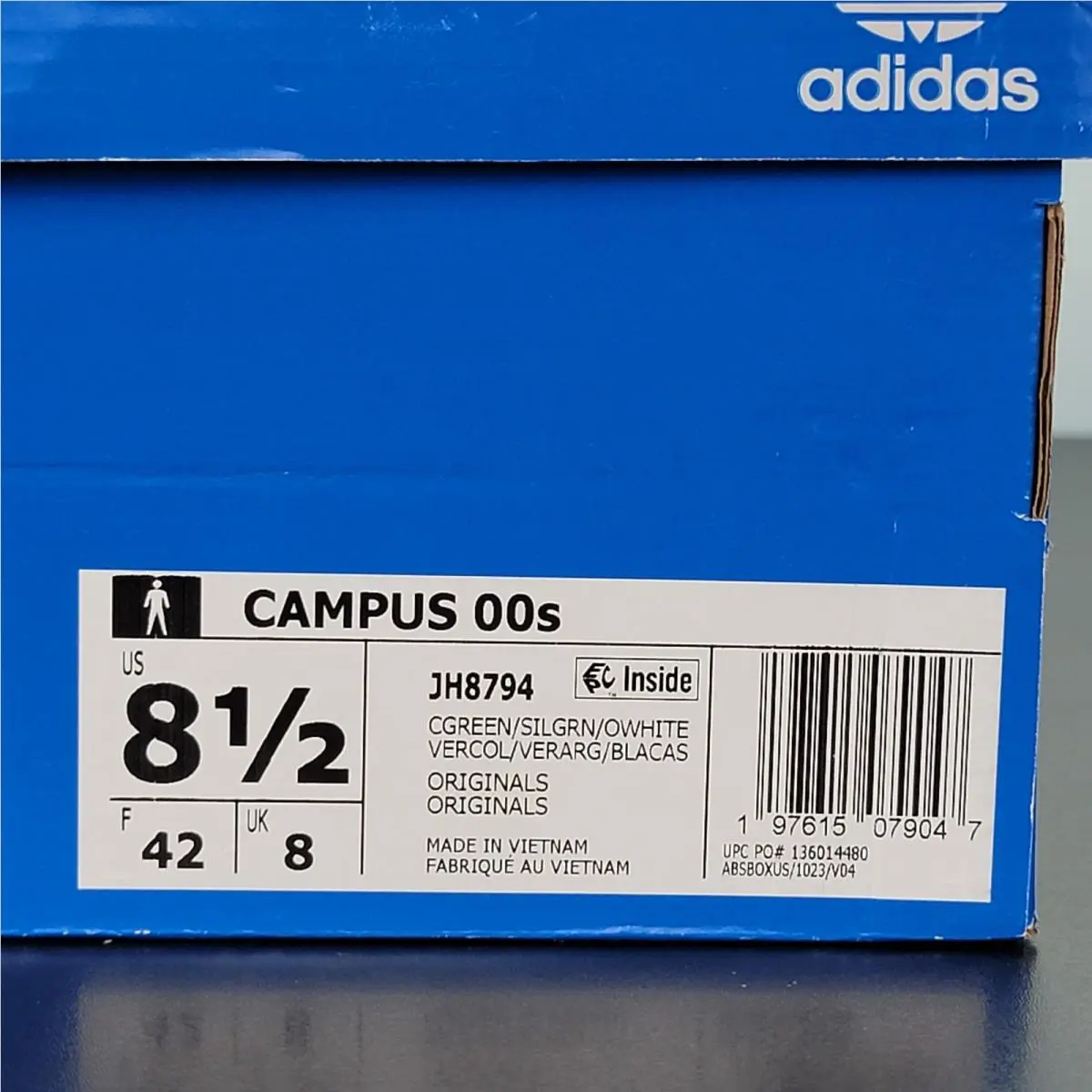 Adidas shoes - adidas Campus 00s - Campus - JH8794 - Green, Manufacturer: DARK GREEN/CLOUD WHITE/OFF WHITE 6