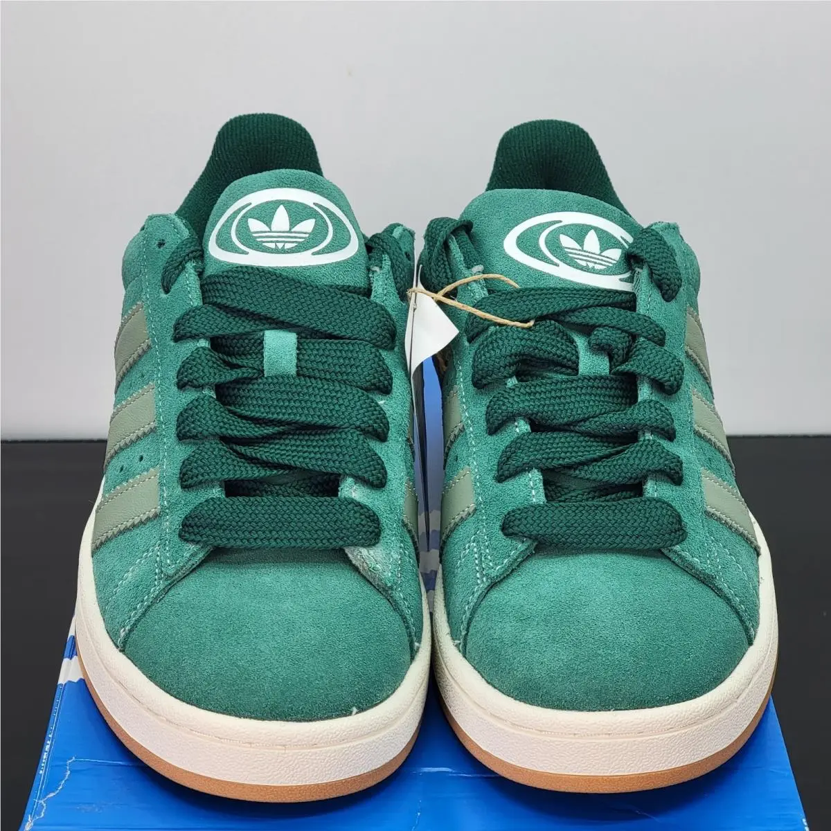 Adidas shoes - adidas Campus 00s - Campus - JH8794 - Green, Manufacturer: DARK GREEN/CLOUD WHITE/OFF WHITE 3