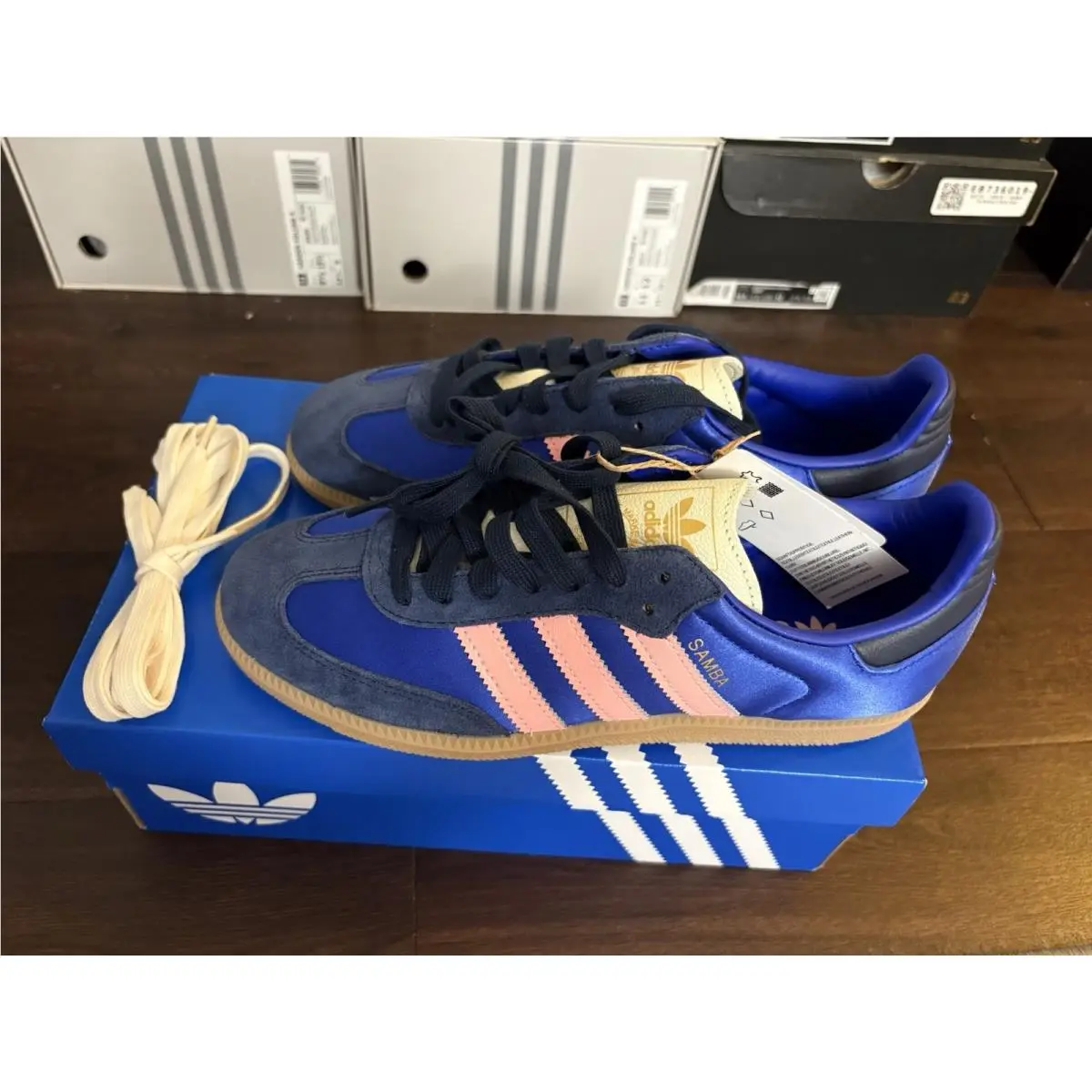 Adidas shoes - adidas Samba - Samba - JS1317 - Blue 4