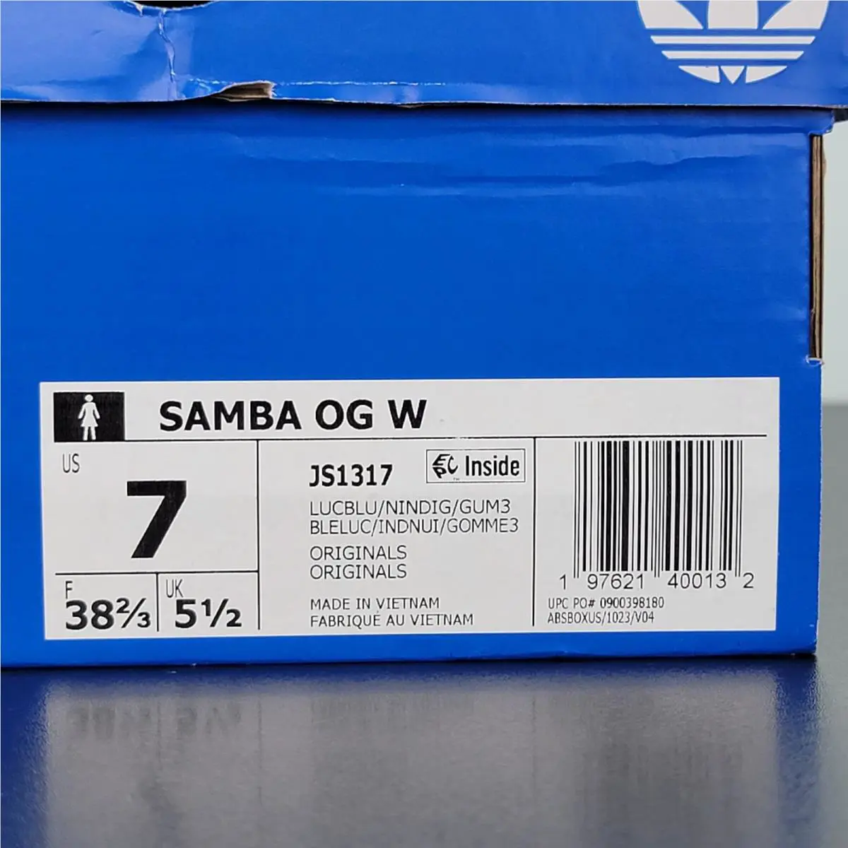 Adidas shoes - adidas Samba - Samba - JS1317 - Blue 6