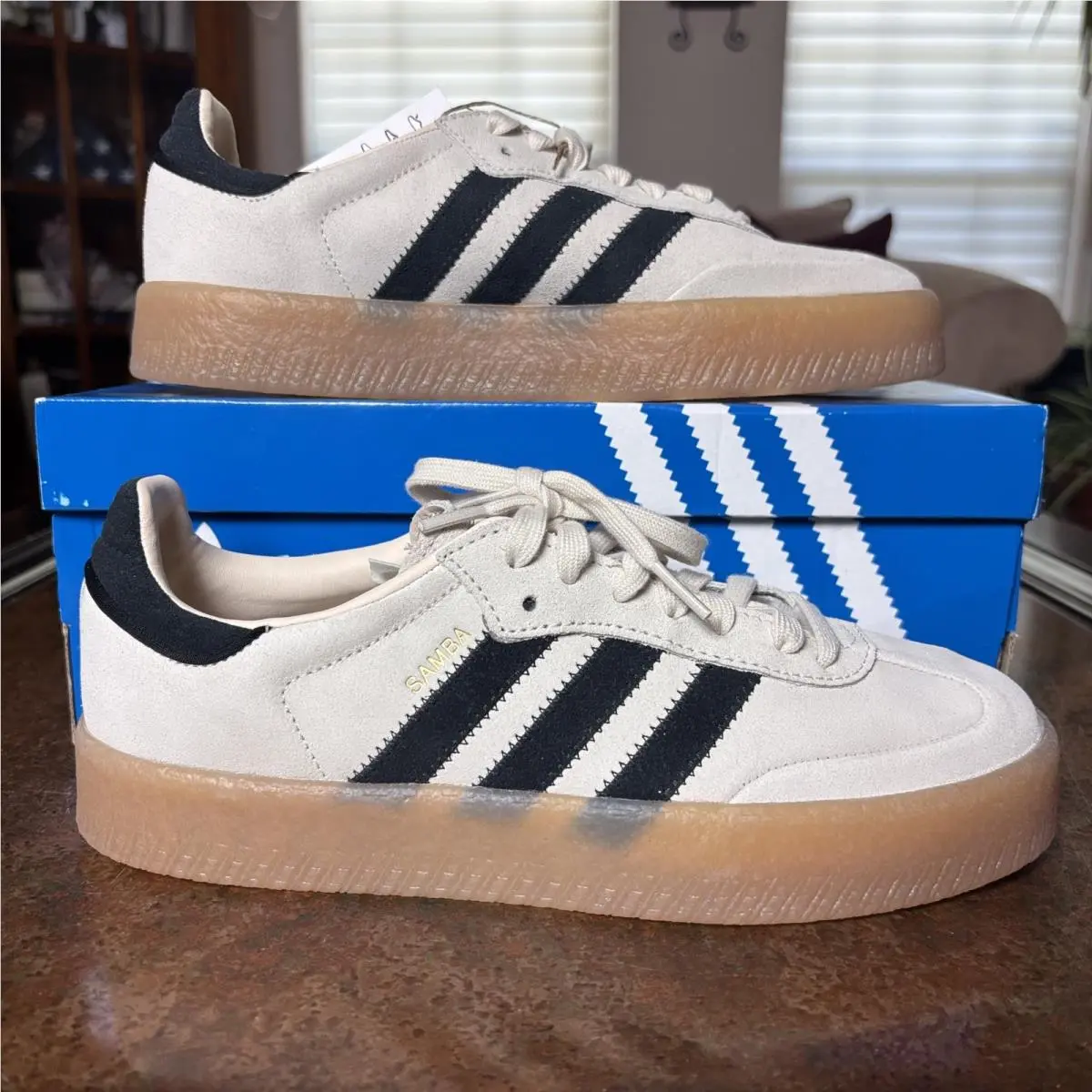 Adidas shoes - adidas Sambae - Sambae - JR1437 - Ivory (UPC: 197621776299) 0