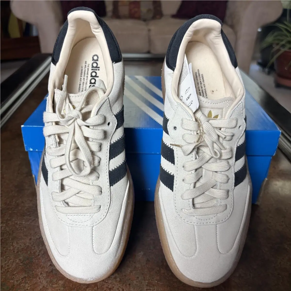 Adidas shoes - adidas Sambae - Sambae - JR1437 - Ivory (UPC: 197621776299) 2