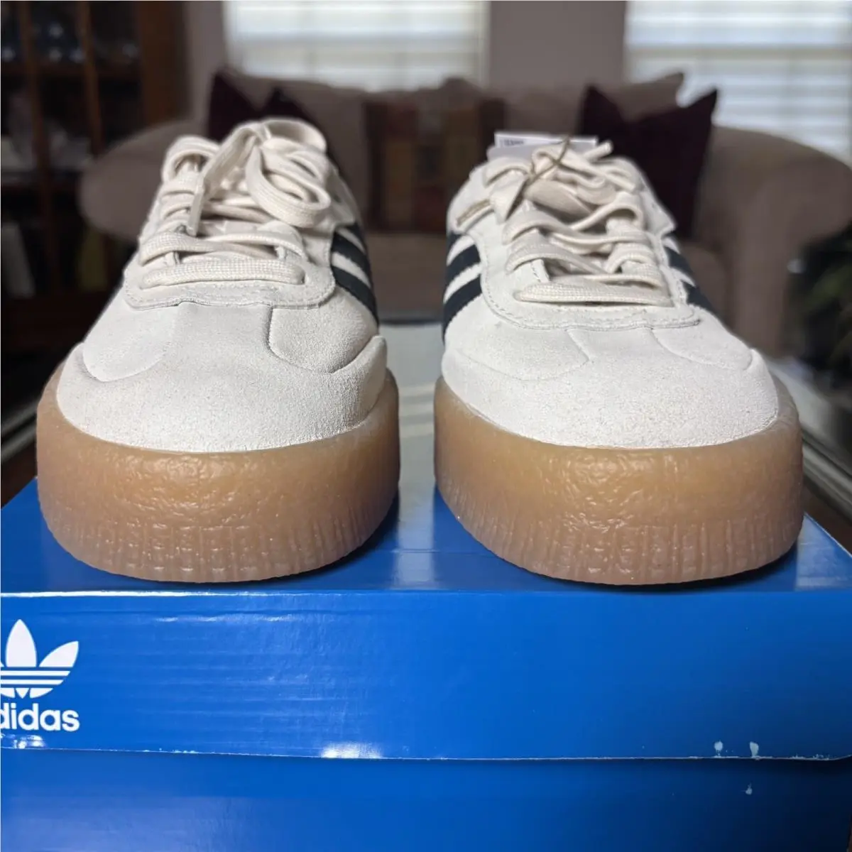 Adidas shoes - adidas Sambae - Sambae - JR1437 - Ivory (UPC: 197621776299) 3