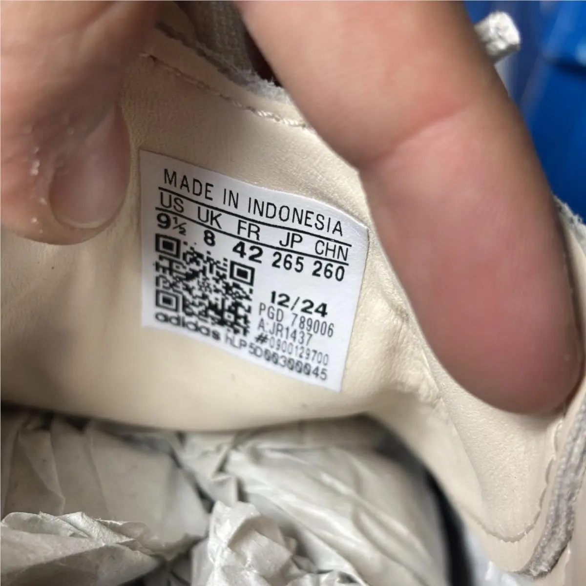 Adidas shoes - adidas Sambae - Sambae - JR1437 - Ivory (UPC: 197621776299) 7