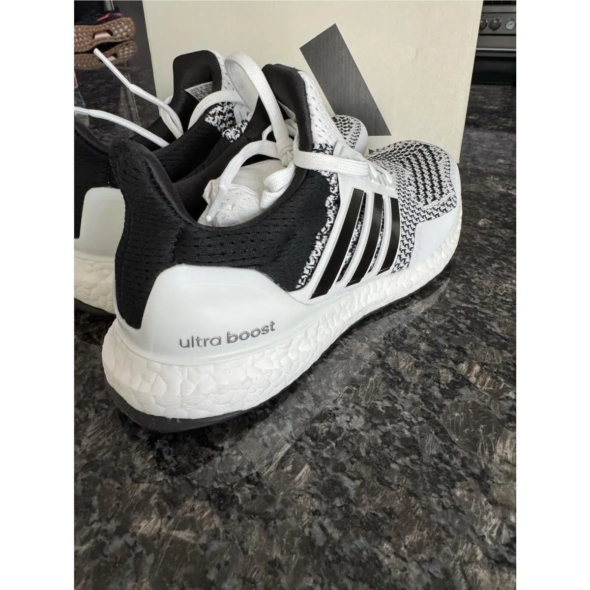 Adidas shoes - adidas Ultra Boost - Ultra Boost - IH4924 - Cloud White/Core Black/Iron Metallic 3