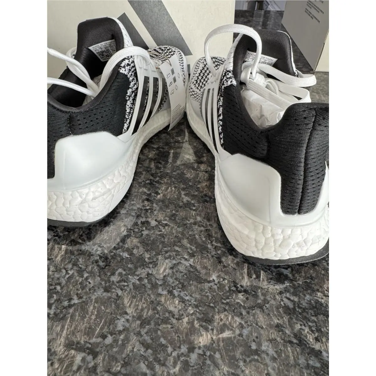 Adidas shoes - adidas Ultra Boost - Ultra Boost - IH4924 - Cloud White/Core Black/Iron Metallic 5