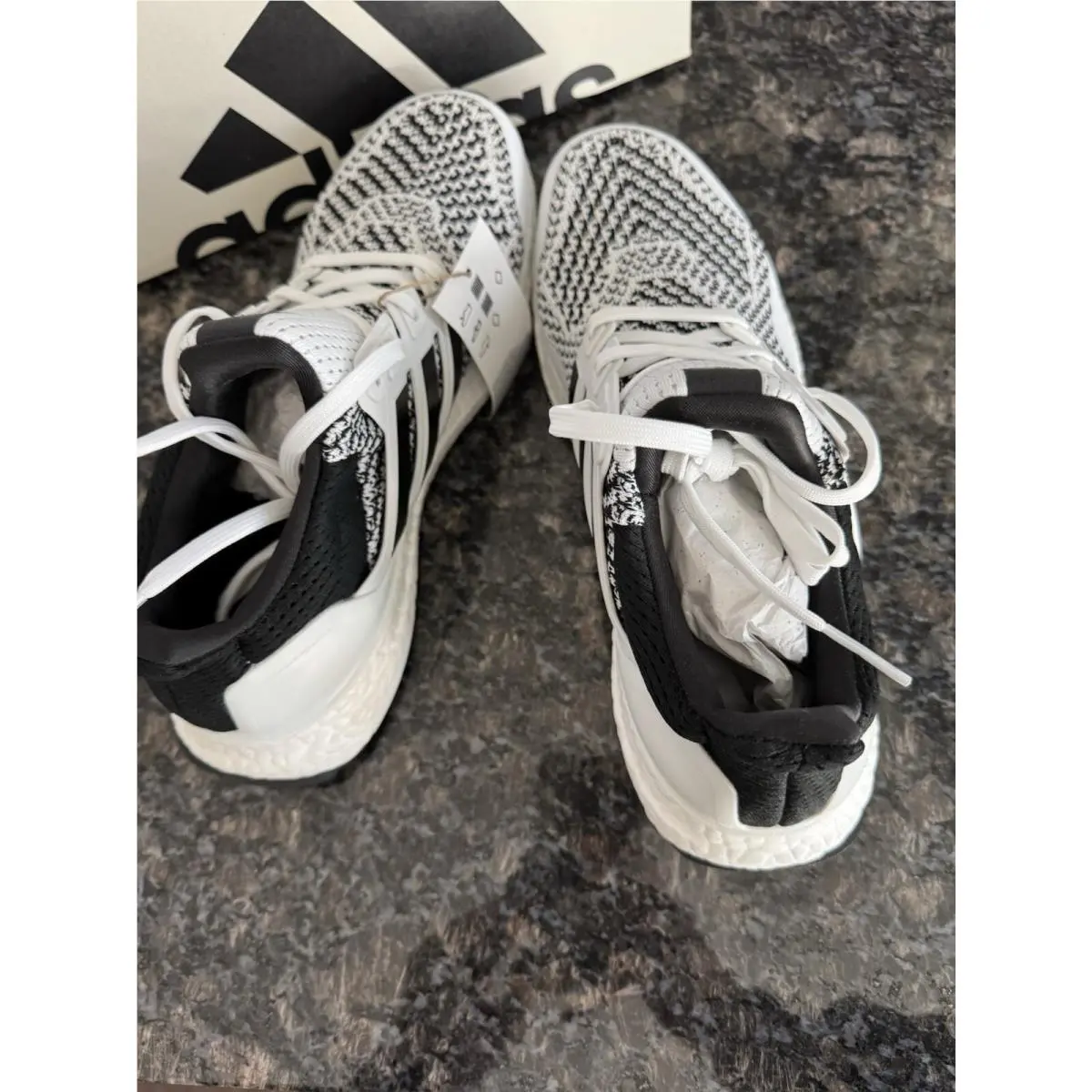 Adidas shoes - adidas Ultra Boost - Ultra Boost - IH4924 - Cloud White/Core Black/Iron Metallic 6