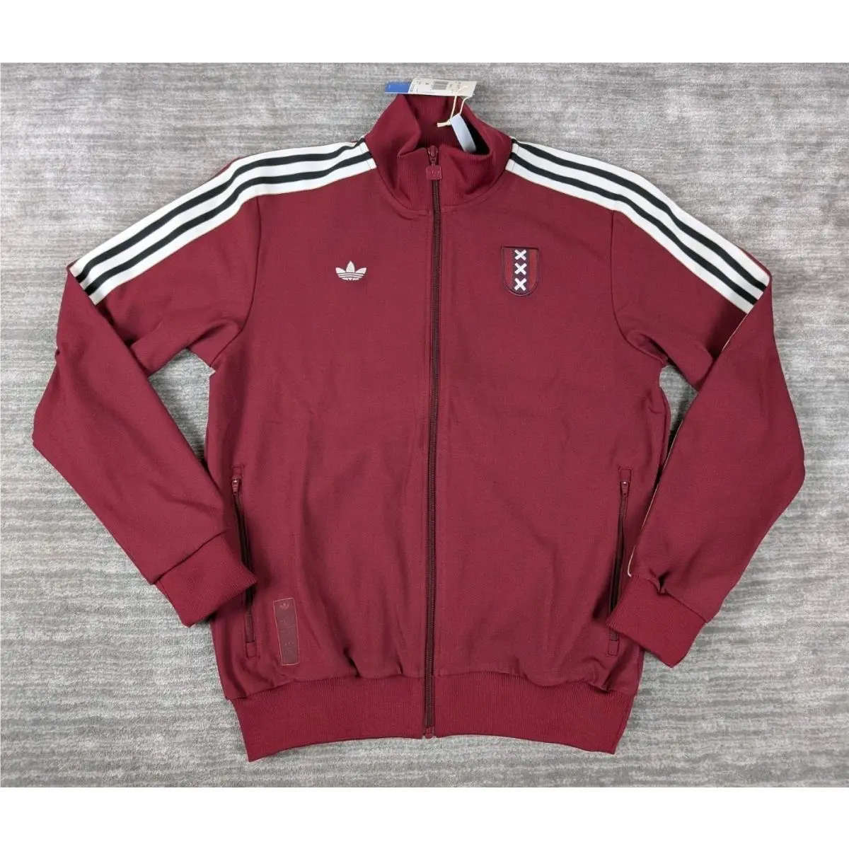 Adidas Ajax Amsterdam 125th Anniversary Track Top Jacket Size Medium JF2743
