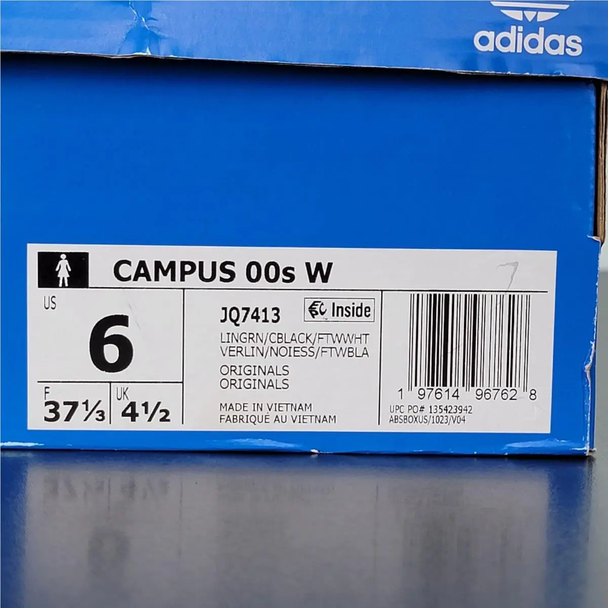 Adidas shoes - adidas Campus - Campus - JQ7413 - Green 6