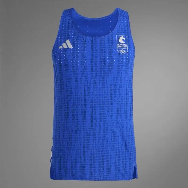 Adidas Adizero Elite Boston Marathon 2025 Running Singlet JN5533 Men’s Size S
