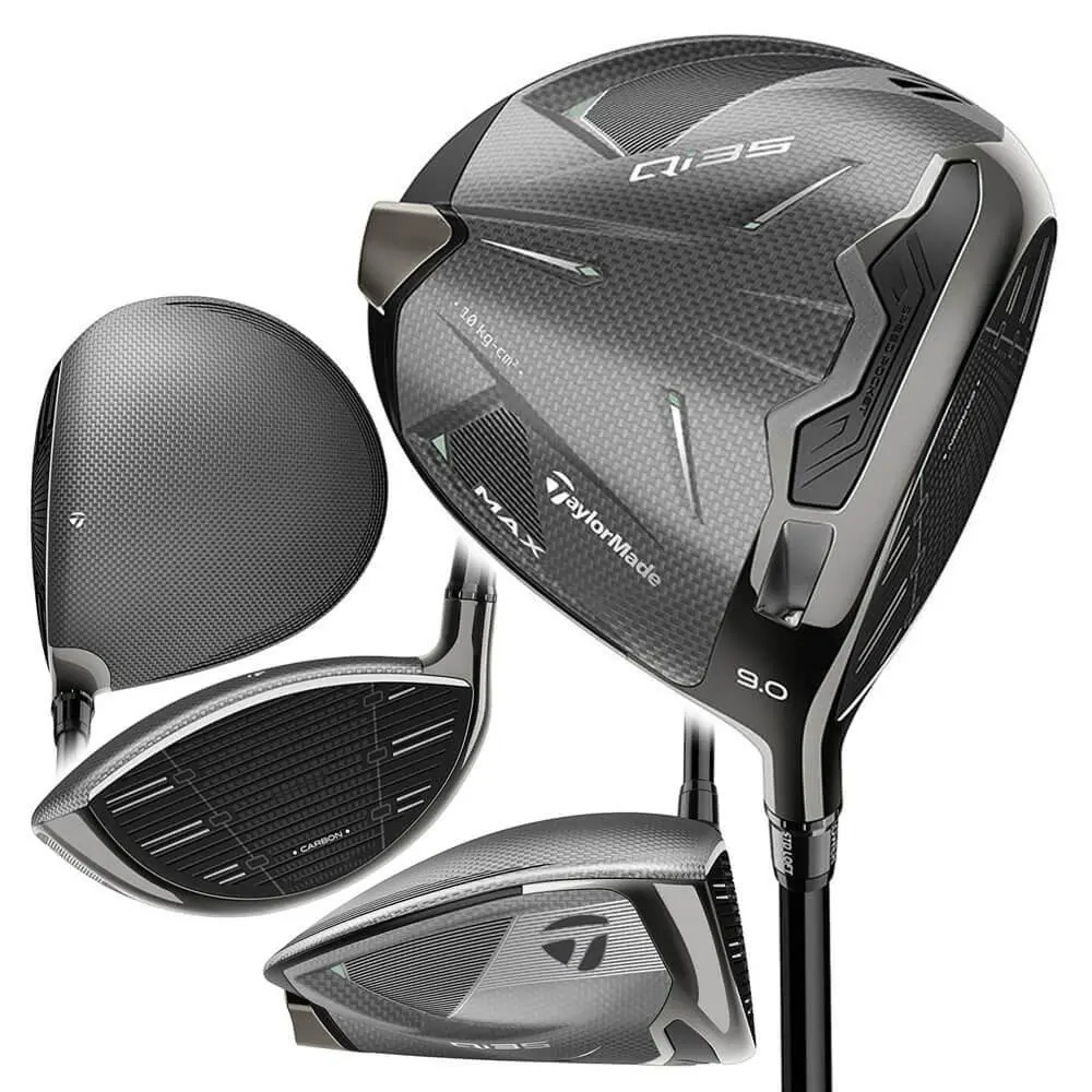 Taylormade Men Qi35 Max Driver 460cc - 25 - Chrome