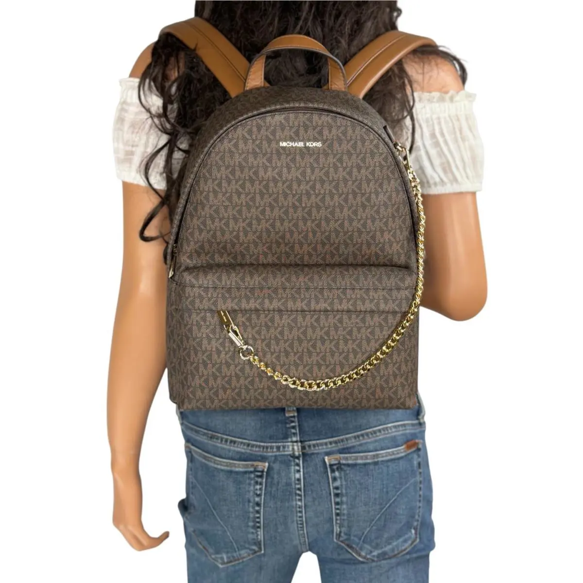 Michael Kors Slater Medium Chain Backpack