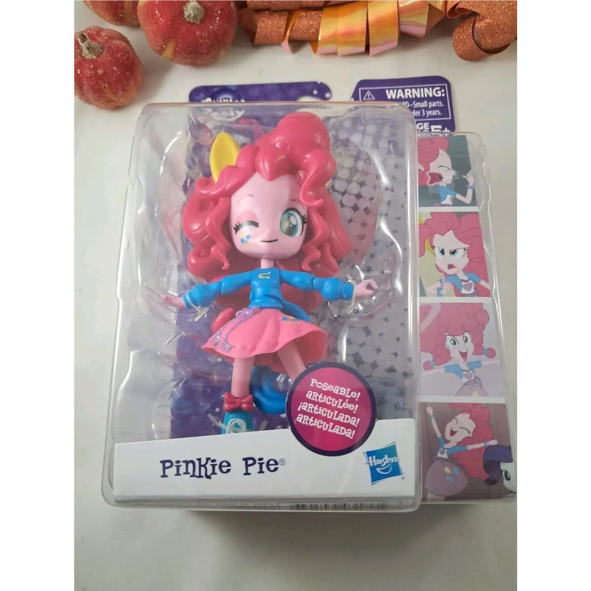 My Little Pony Equestria Girls Minis Posable Articulate Pinkie Pie Mlp Htf