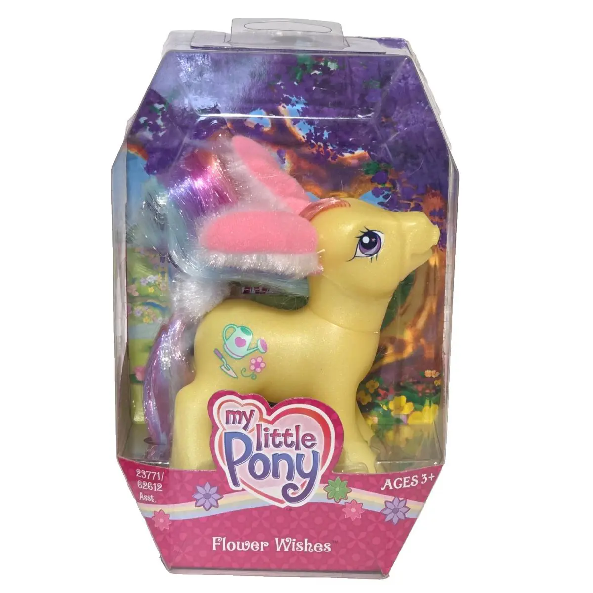 2006 Hasbro MY Little Pony G3 Sunshine Yellow Flower Wishes