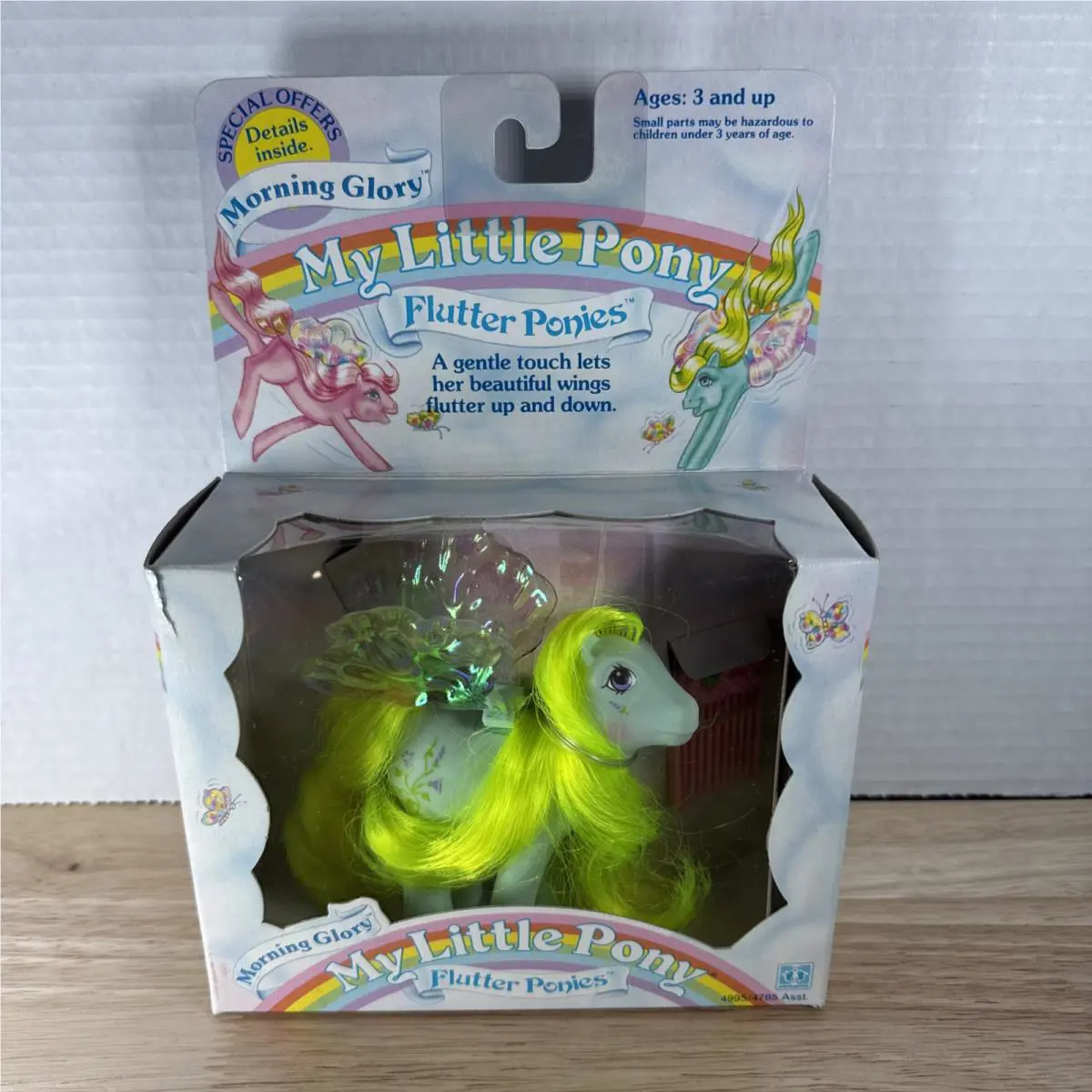 Vintage G1 My Little Pony Flutter Ponies Morning Glory In Box