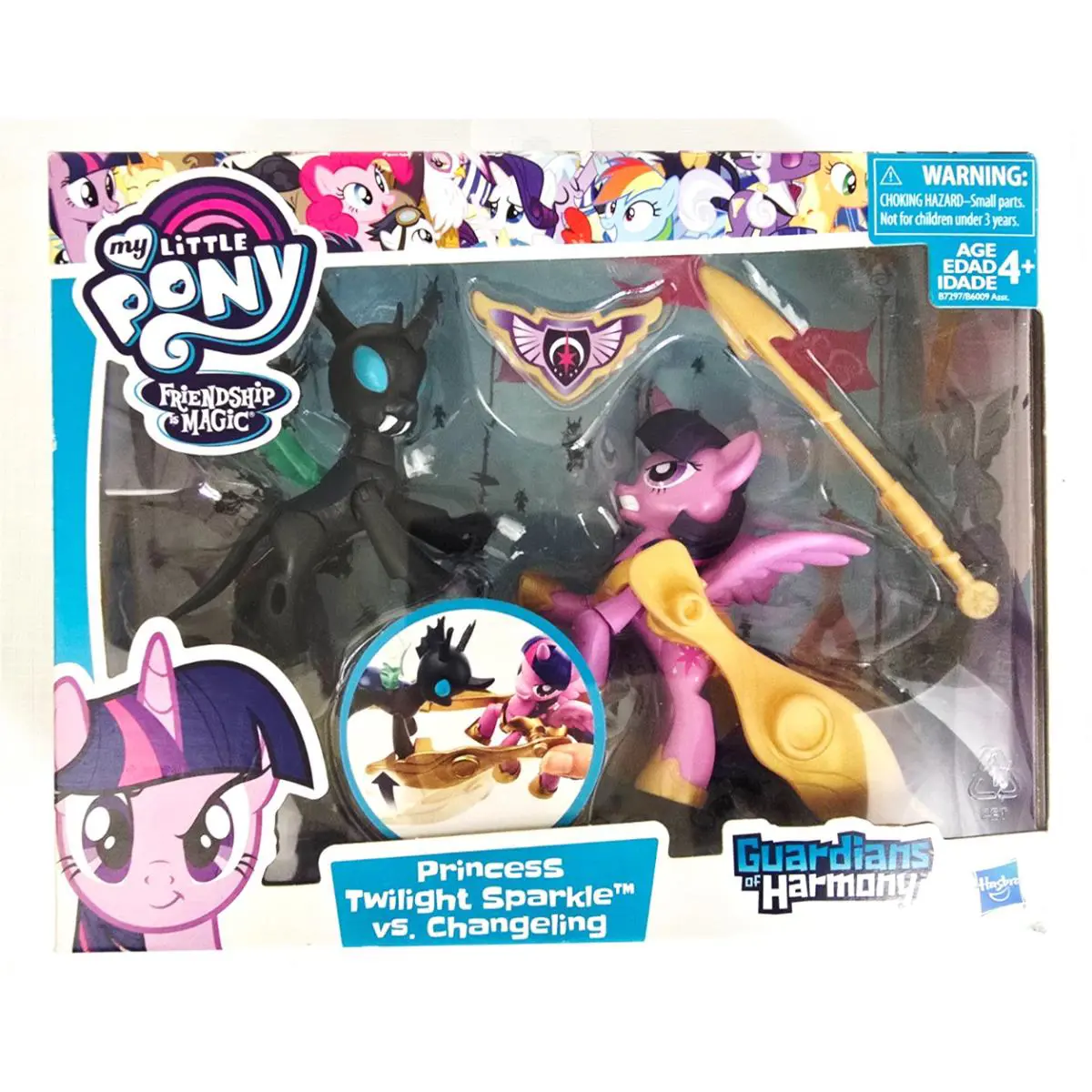 My Little Pony Guardians of Harmony Princess Twilight Sparkle Vs. Changeling