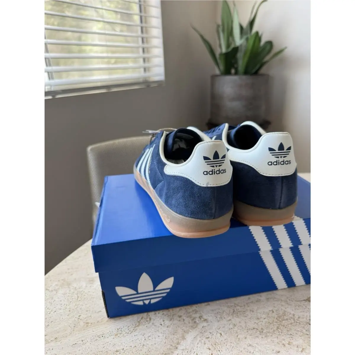 Adidas shoes - adidas Gazelle - Gazelle - JQ8393 - Blue 0