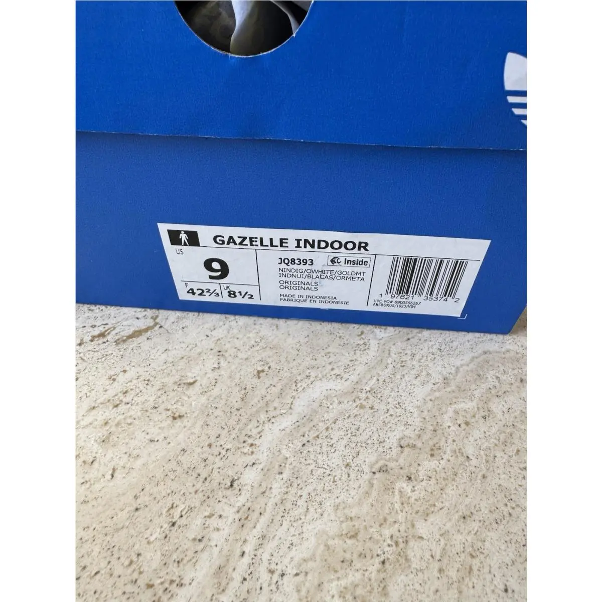 Adidas shoes - adidas Gazelle - Gazelle - JQ8393 - Blue 12