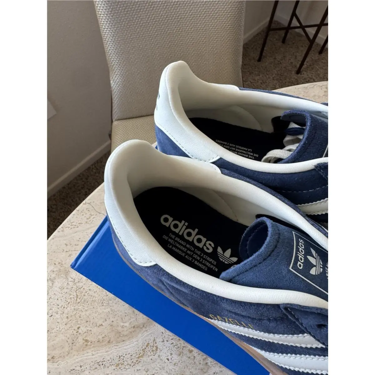 Adidas shoes - adidas Gazelle - Gazelle - JQ8393 - Blue 15