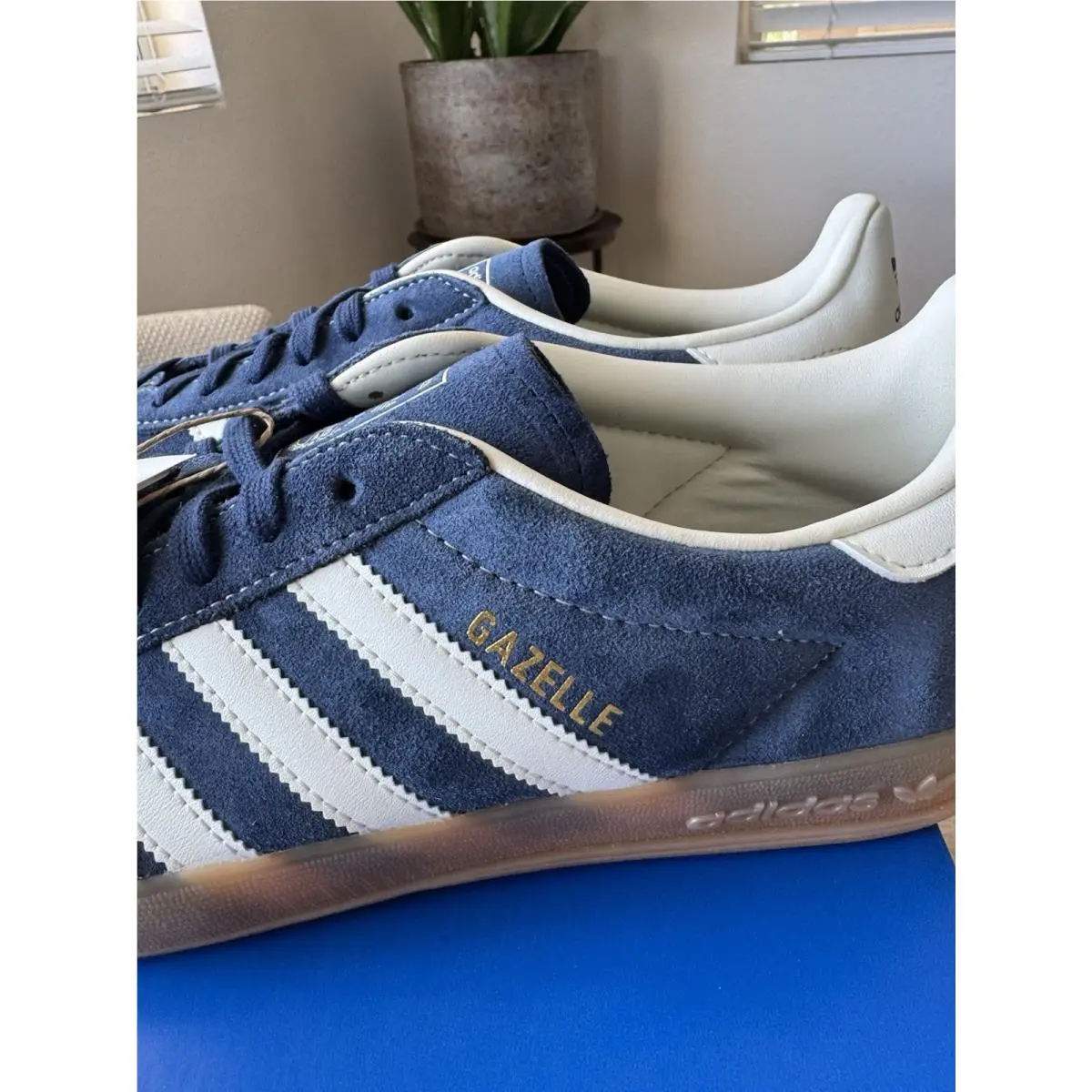 Adidas shoes - adidas Gazelle - Gazelle - JQ8393 - Blue 2