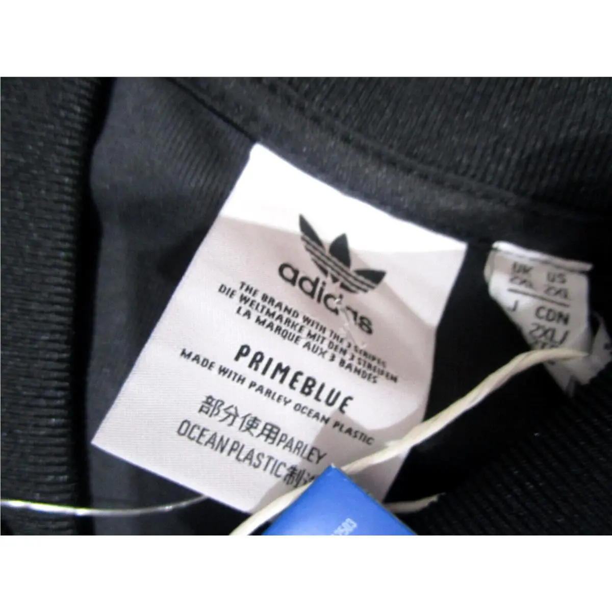 Adidas clothing - SS TT P BLUE - BLUE - Black 2