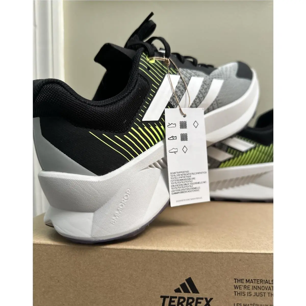 Adidas shoes - adidas Terrex - Terrex - IF5005 - Wonder Silver/Crystal White/Lucid Lemon (UPC: 0196464888381) 2
