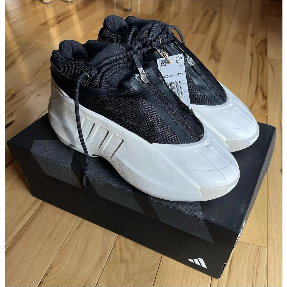 Adidas Crazy Iiinfinity 2.5 Chalk Size 8 Men IE3079