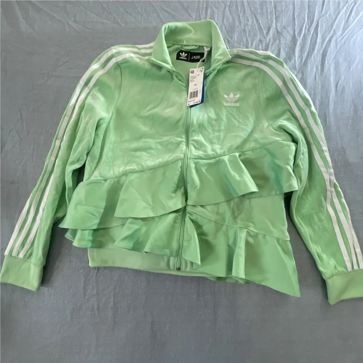 J Koo Track Top FT9885 Green XL by Adidas