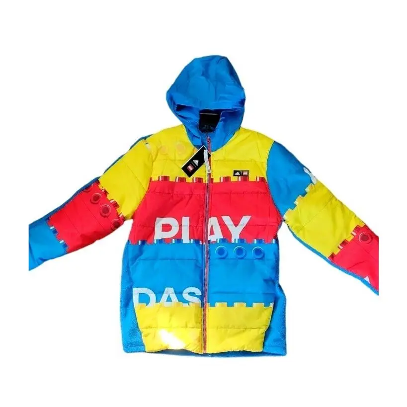 Adidas x Lego U Lego W Puffer Padded Jacket Retail Sz XL Youth