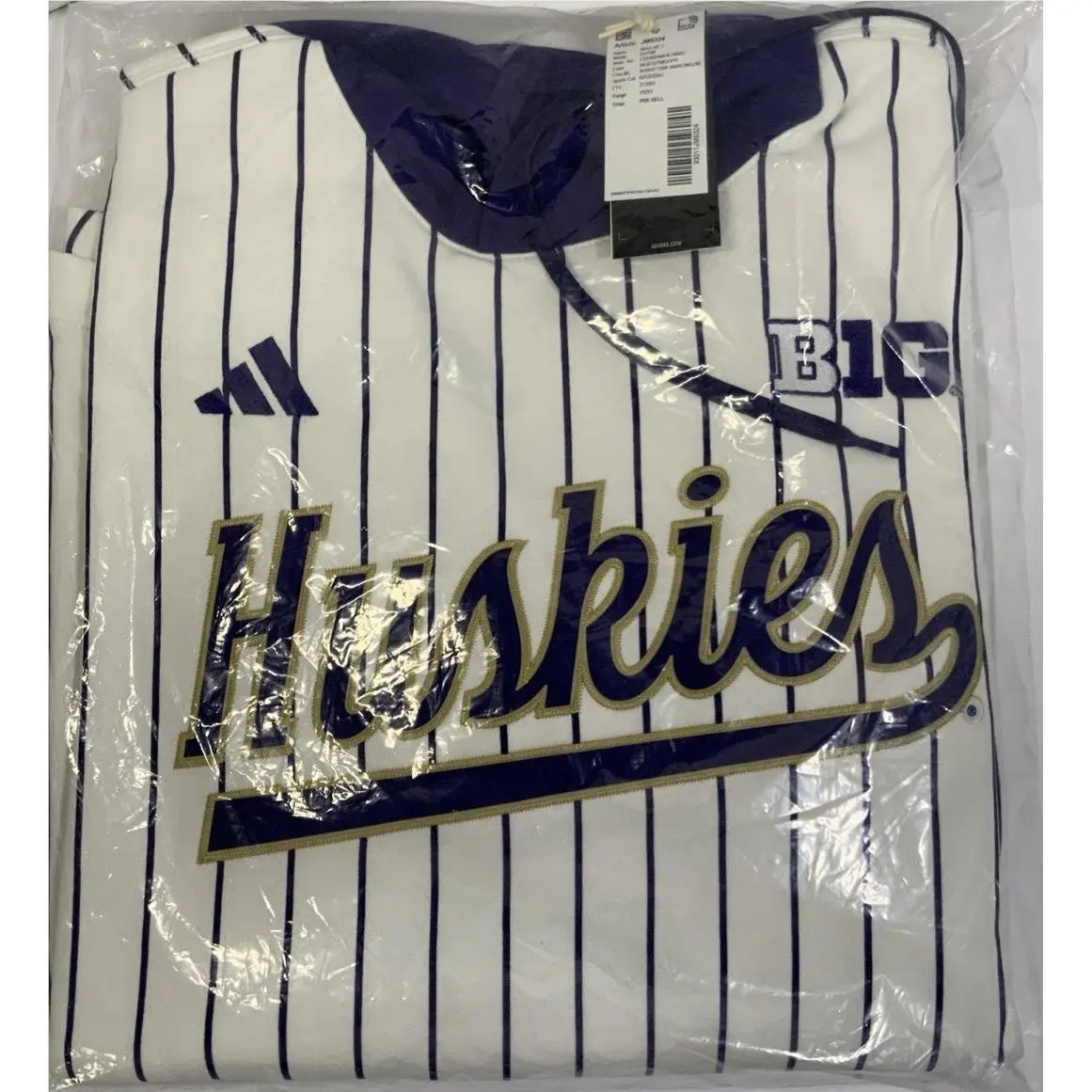 Adidas clothing - Purple & White 1
