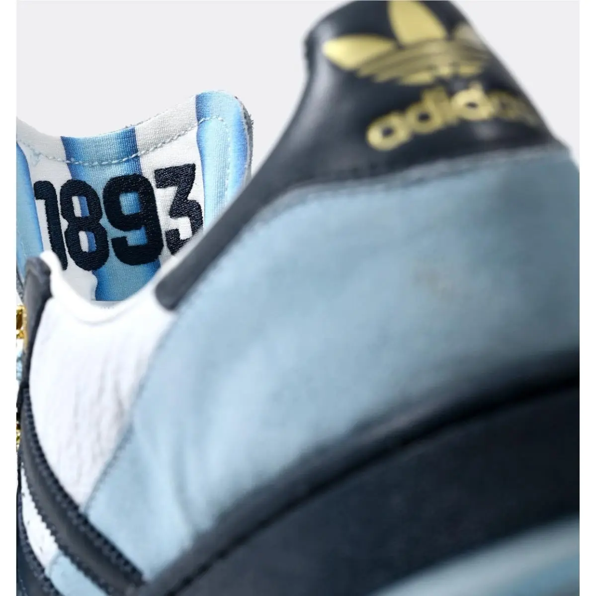 Adidas Superstar Argentina Shoes Blue Retro Classic Sneakers Trainers Men Size