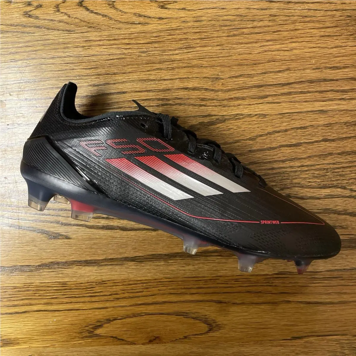 Adidas F50 Pro Firm Ground Soccer Cleats Mens Black Size 7 Athletic IE1287