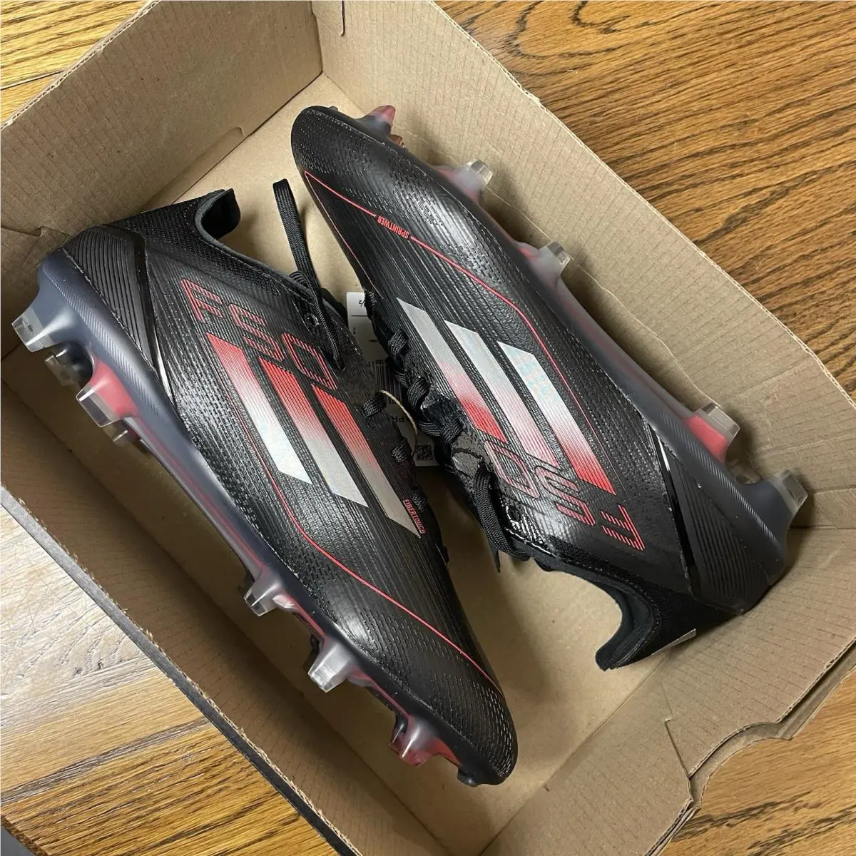 Adidas shoes - adidas F50 Pro Firm Ground Soccer Cleats - IE1287 - Black 5