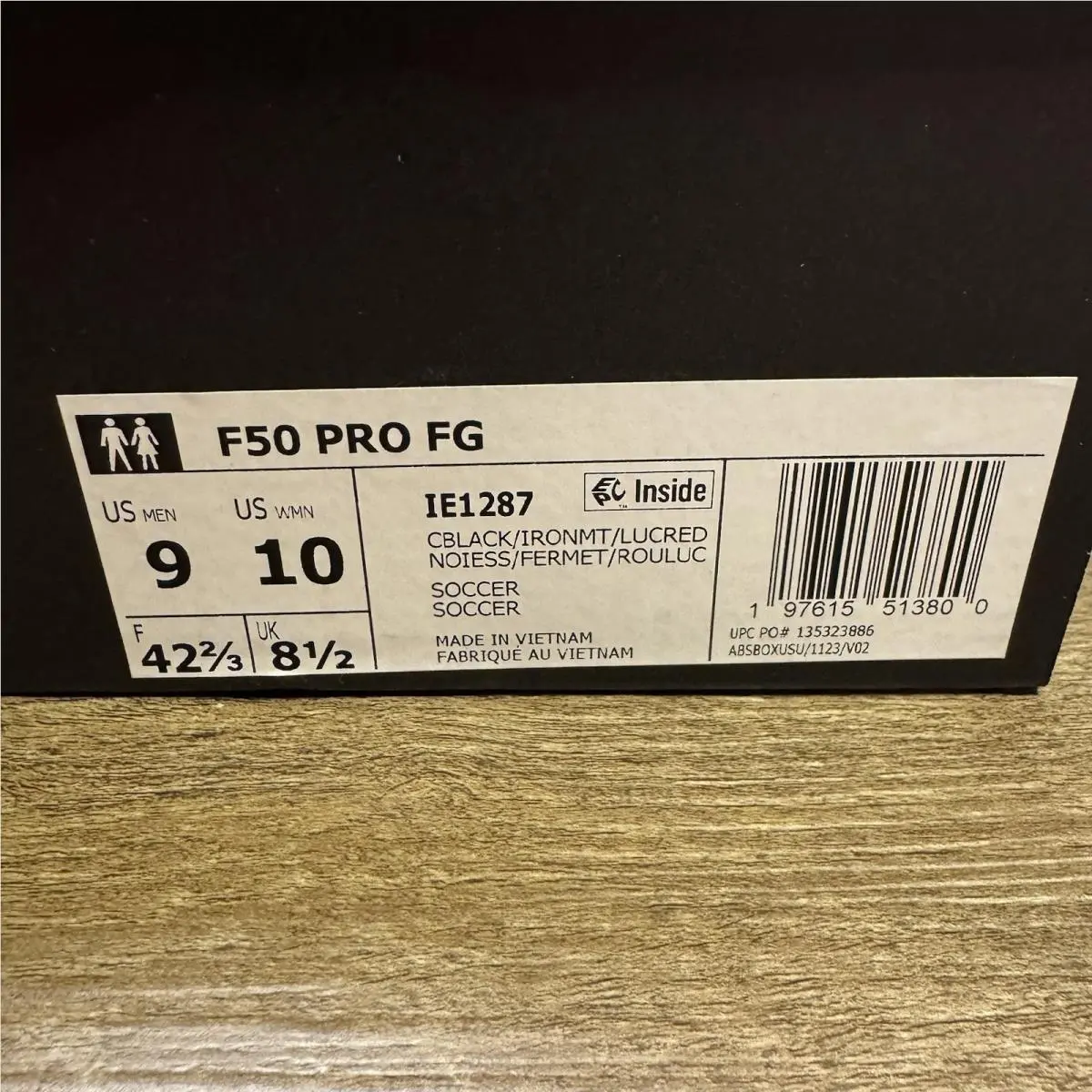 Adidas shoes - adidas F50 - IE1287 - Black 0