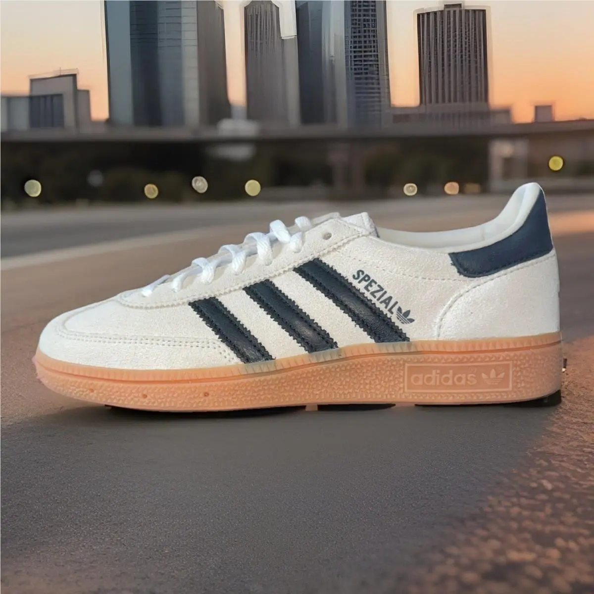 Women`s Size 9 Adidas Handball Spezial Aluminum Black IF6562