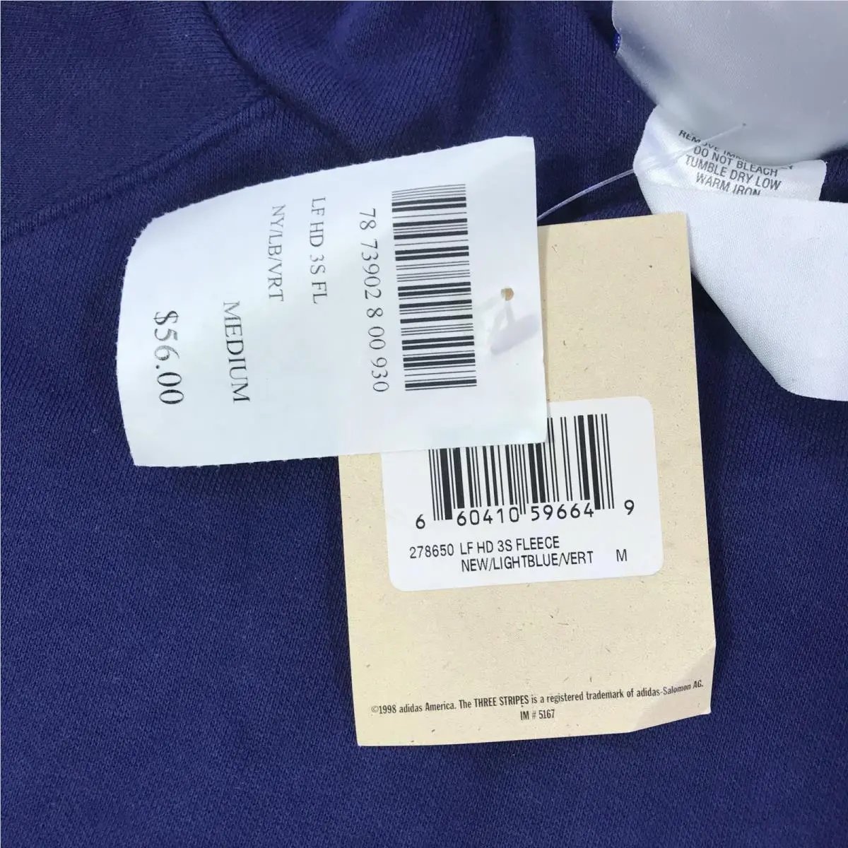 Adidas clothing - Blue (UPC: 660410596649) 4