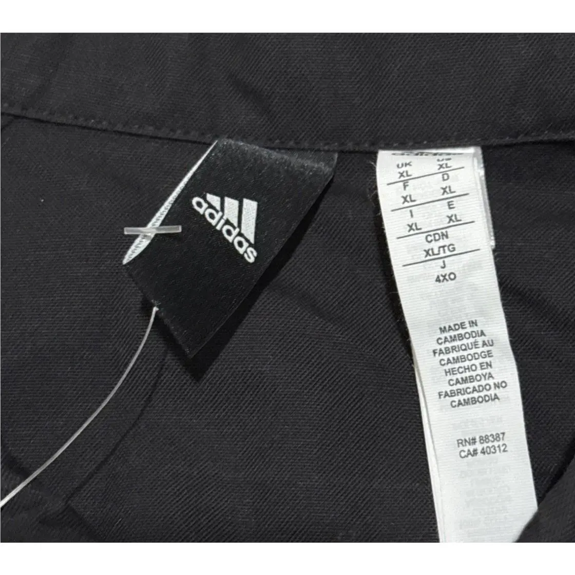 Adidas clothing - ADIDAS CD4304 - Black 5
