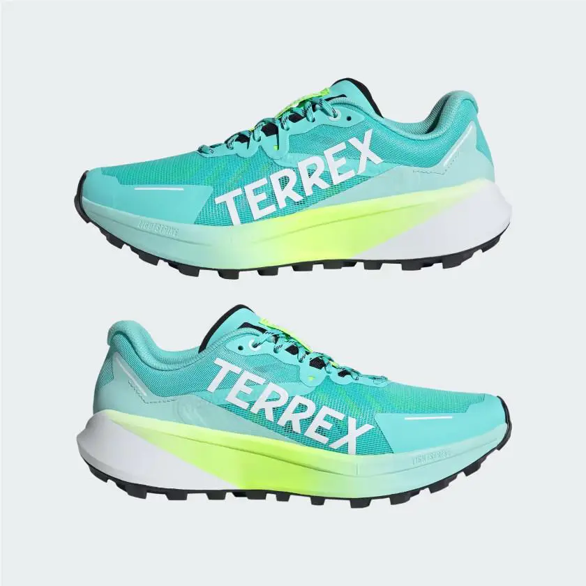 Adidas shoes - adidas TERREX Agravic - TERREX Agravic - Flash Aqua / Cloud White / Lucid Lemon (UPC: 197621900502) 5