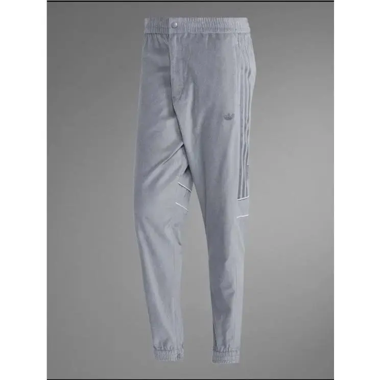 Adidas Blue Version Challenger Track Pants Grey Men’s Small Velour