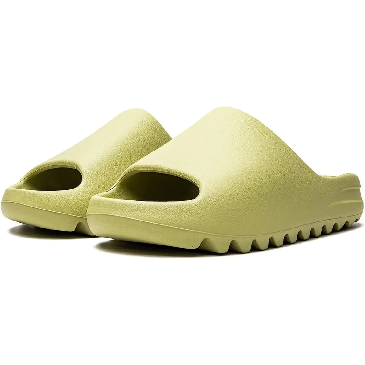 Adidas Yeezy Slide Volt Neon Slippers Luxury Originals Beach Sandal Size 8US