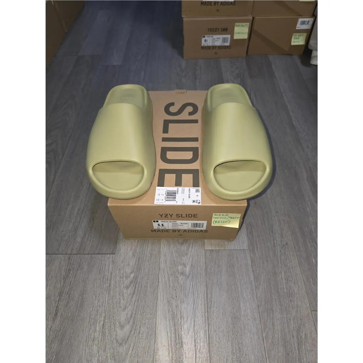 Adidas shoes - adidas Yeezy Slide - Yeezy Slide - FZ5904 - Green 0