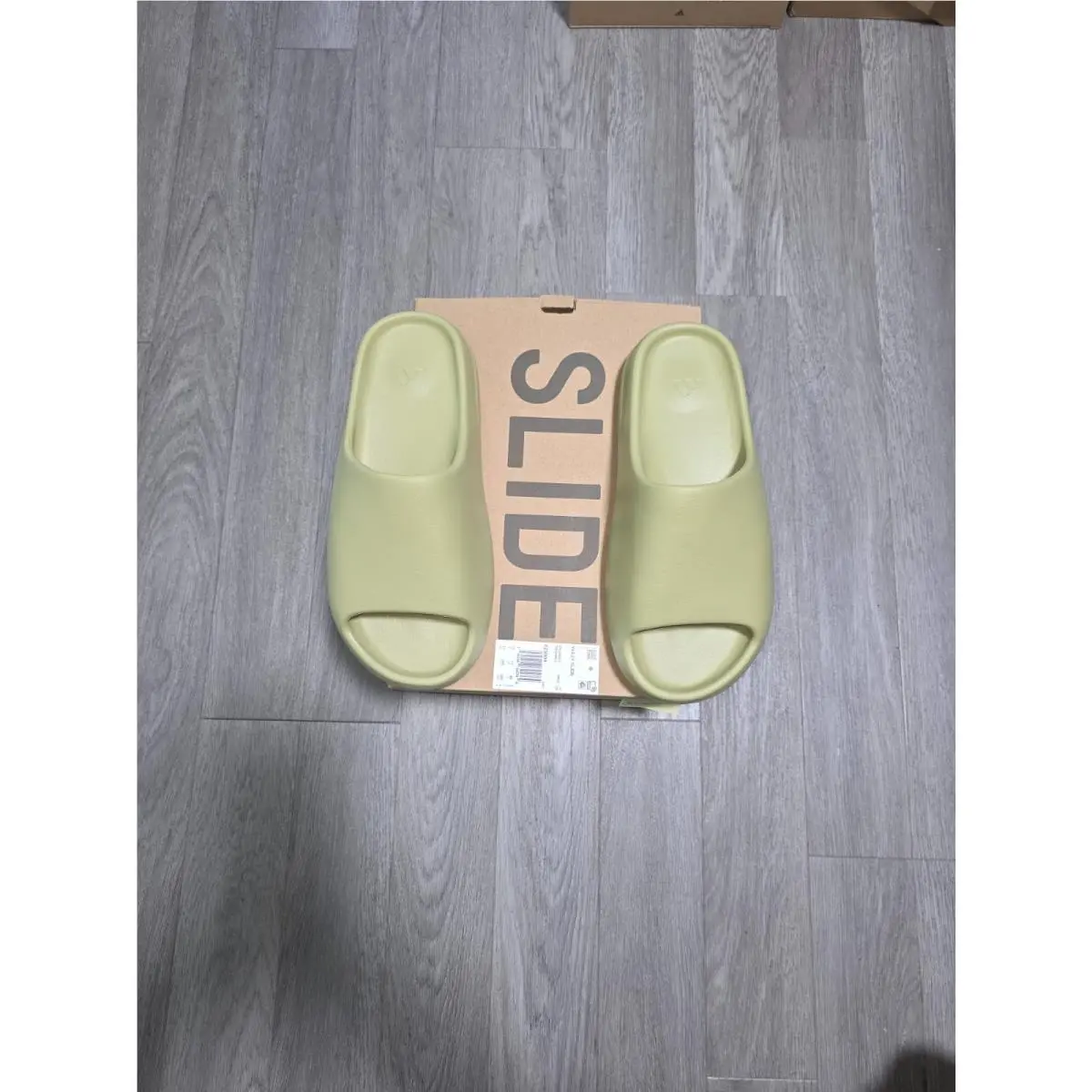 Adidas shoes - adidas Yeezy Slide - Yeezy Slide - FZ5904 - Green 1