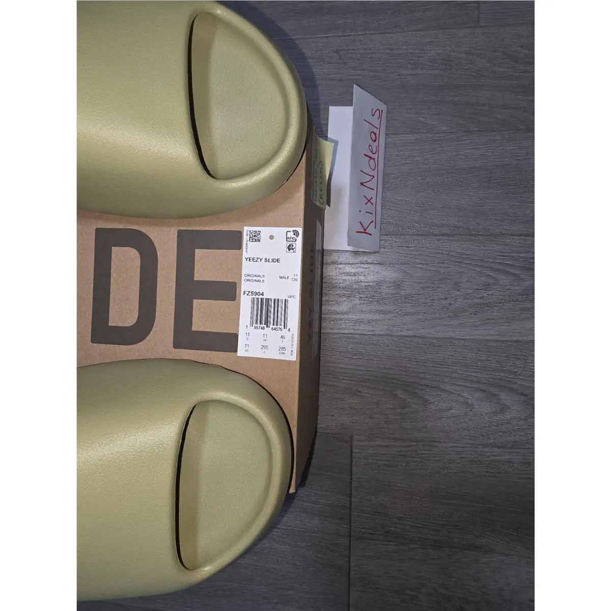 Adidas shoes - adidas Yeezy Slide - Yeezy Slide - FZ5904 - Green 3