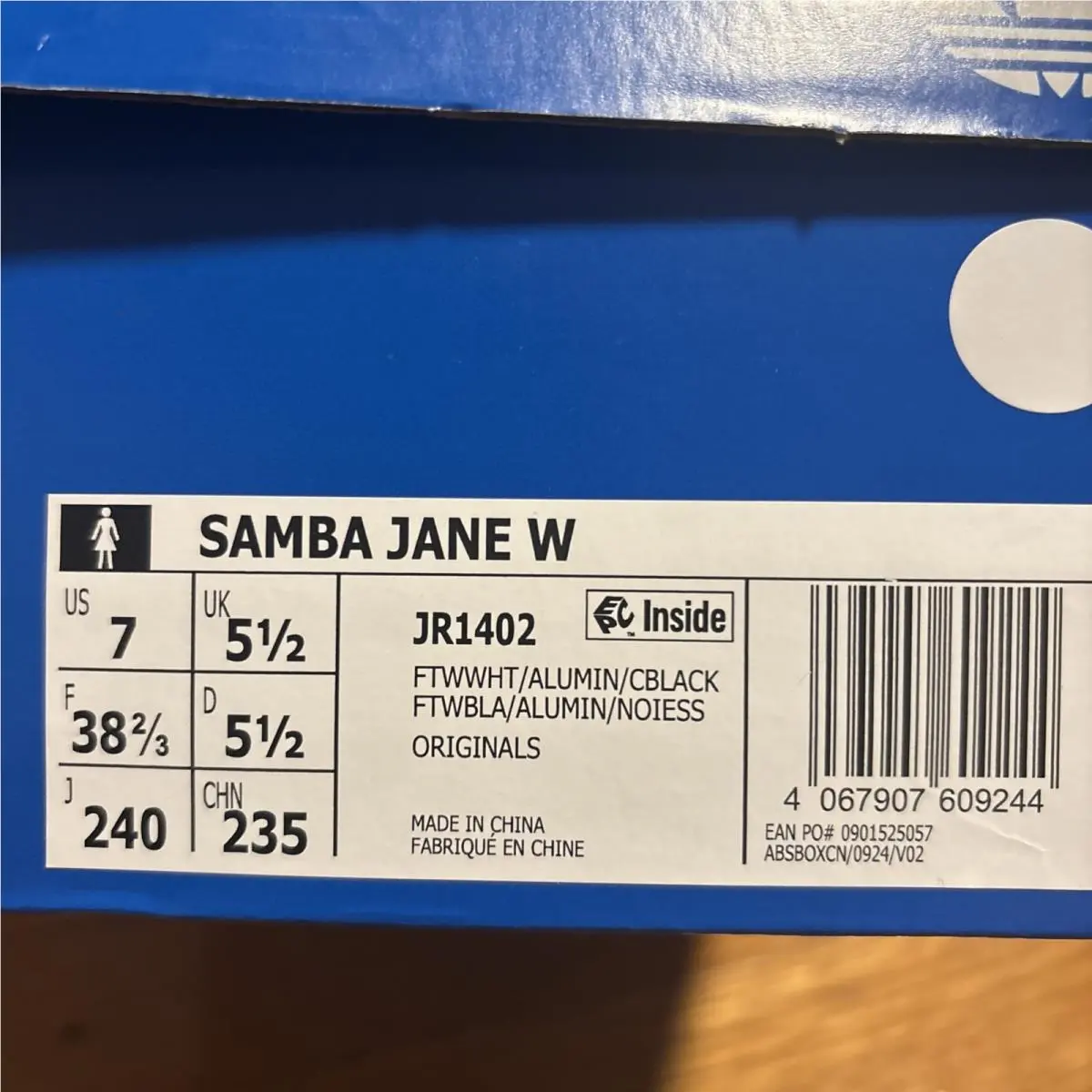 Adidas shoes - adidas Samba Jane W - Samba Jane - JR1402 - White 4