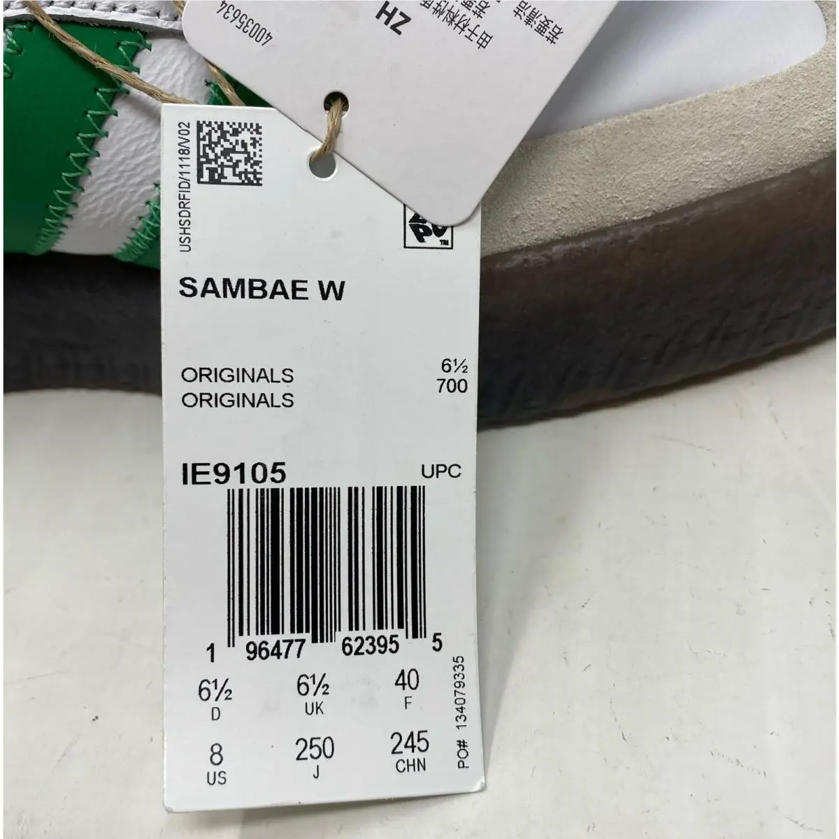 Adidas shoes - adidas Sambae - Sambae - IE9105 - White (UPC: 196477623955) 7