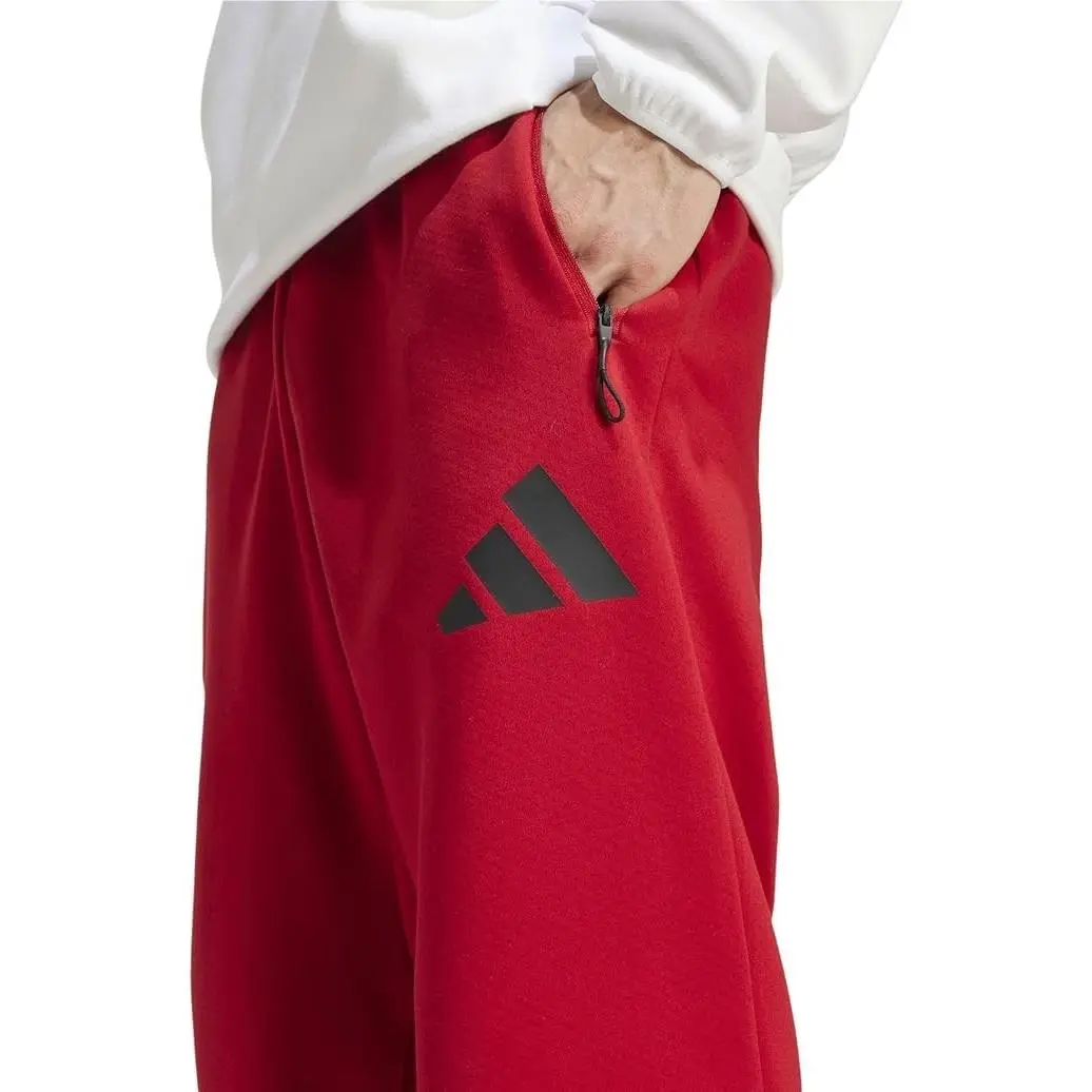Adidas clothing - Adidas Men`s Z.N.E. Fleece Pants - Red 1