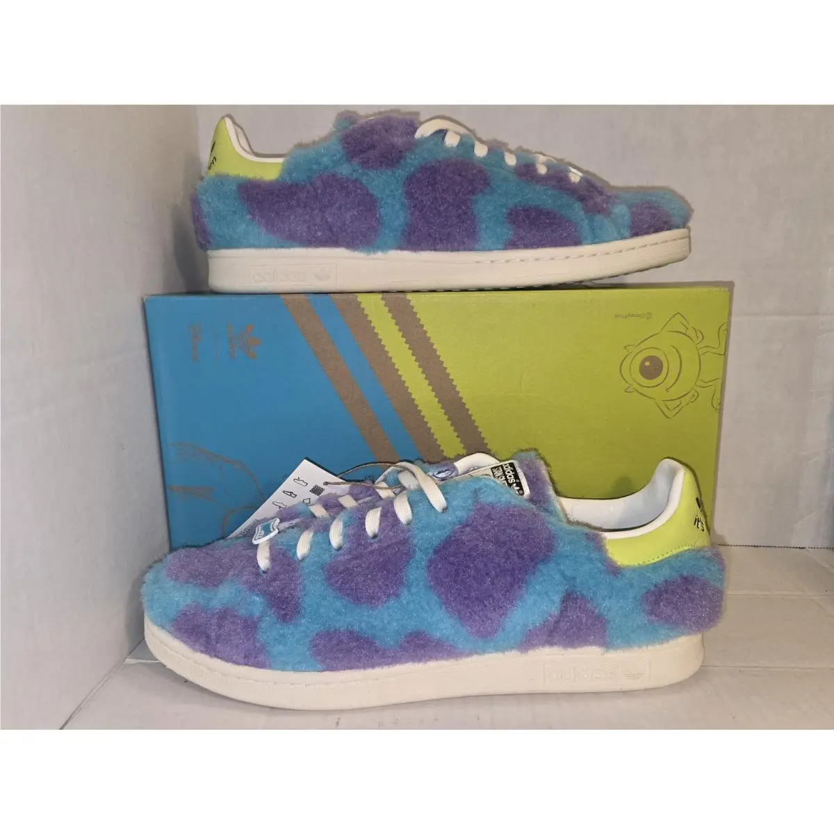 Adidas Stan Smith x Monsters Inc Mike Sulley Men’s Size 10 GZ5990