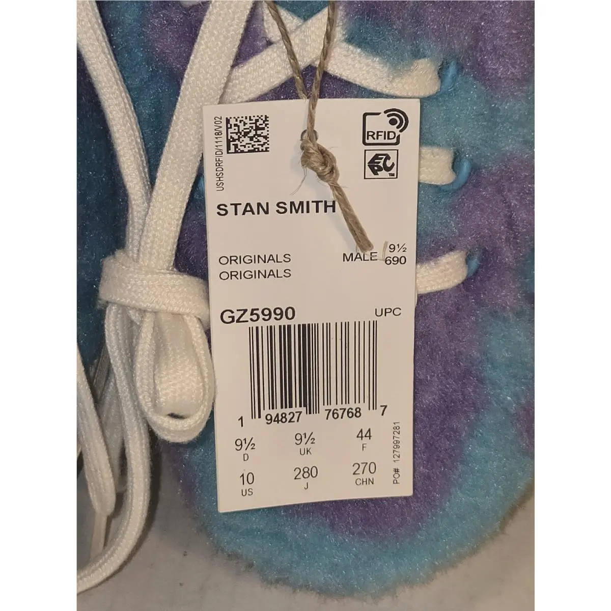 Adidas shoes - adidas Stan Smith - Stan Smith - GZ5990 - Multicolor, Manufacturer: Off White, Pantone, Core Black (UPC: 194827767687) 8