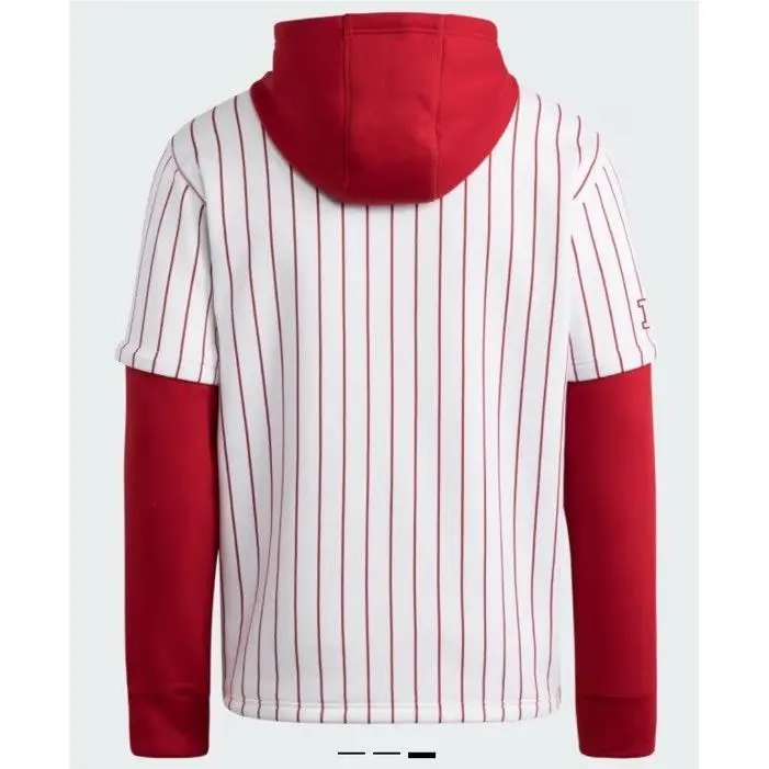 Adidas clothing - White With Red Stripes 0